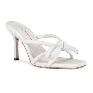 Loeffler Randall Womens Margi Bow Heels US 8.5 M EU 39 White Leather EUC